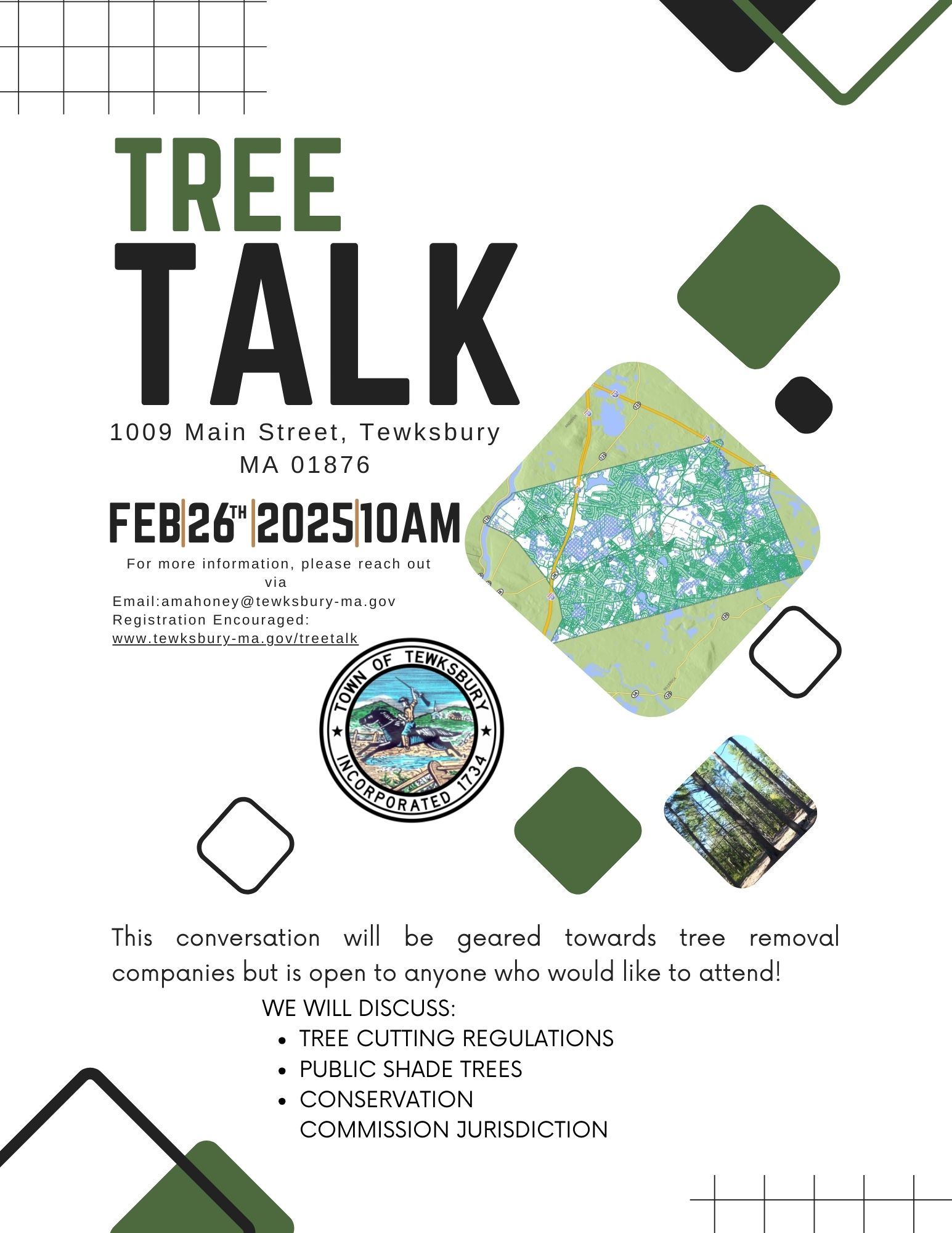 Tree Talk Flyer